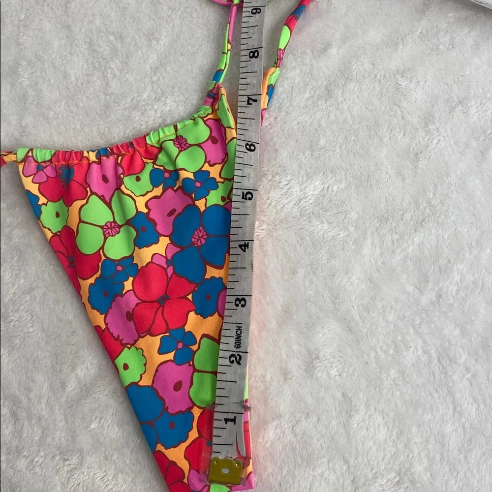 Frankie’s Bikini Divine Tie Side Kimpy Swimming Set Size S/M